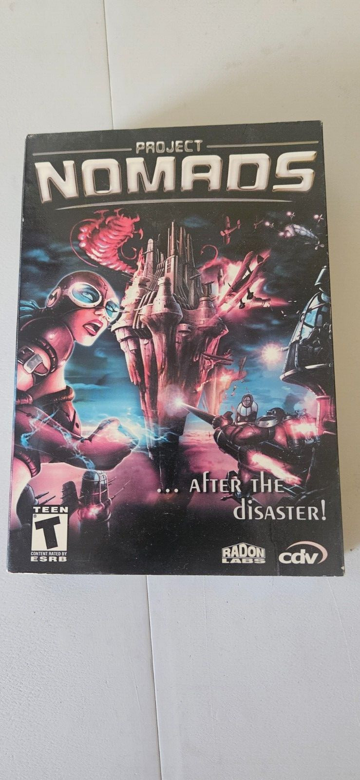 Project Nomads PC New Boxed XP Nomad Planet Explodes Defeat Enemies 3D Graphics