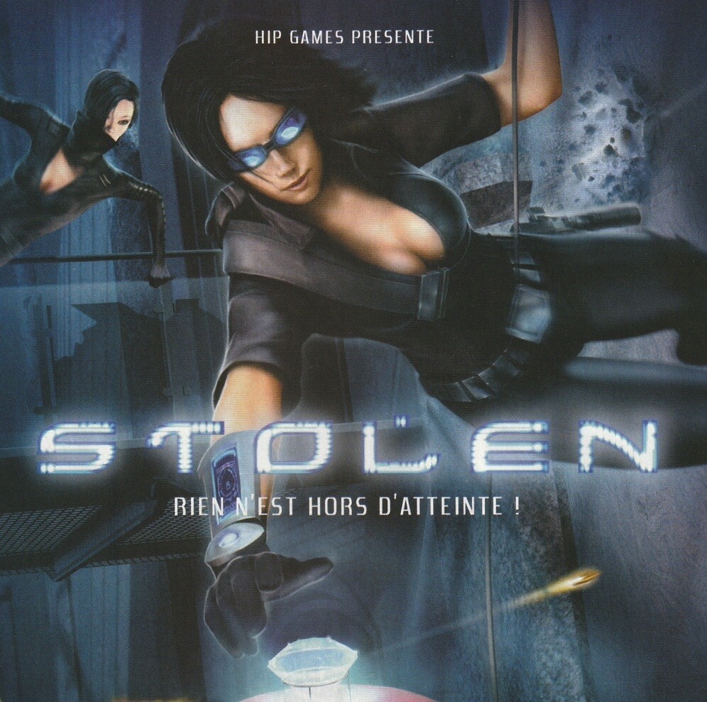 2005 STOLEN French PS2 Promo Orig DEBUT Print Ad Video Game Art 21x27cm ENT 152