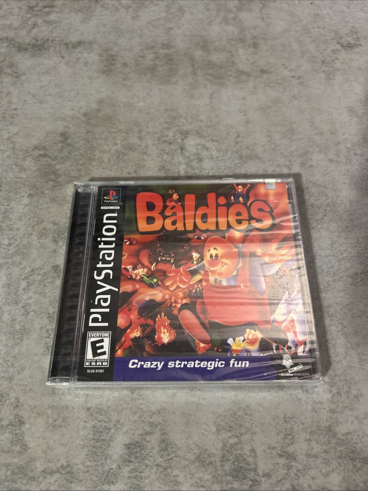 Baldies Sony PlayStation 1 PS1 Brand New Factory Sealed Authentic Mint