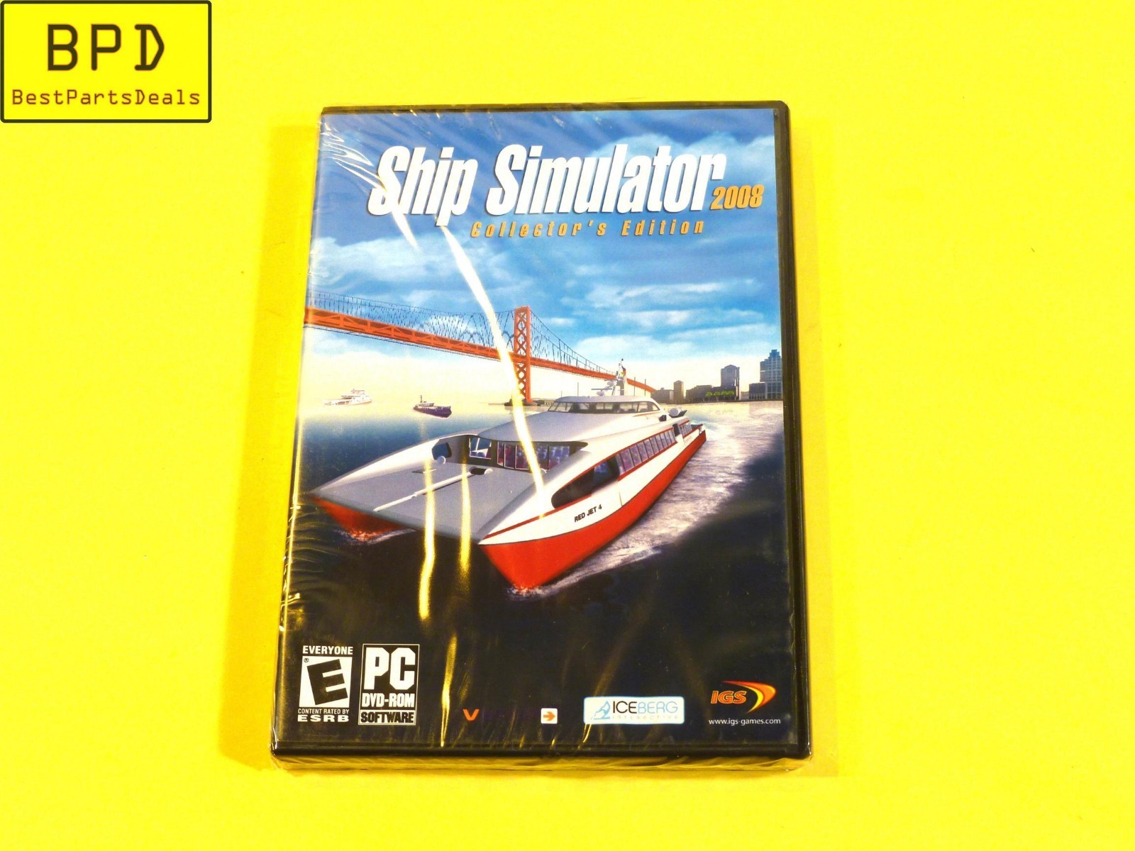 Ship Simulator 2008 Collector's Edition Windows PC DVD-ROM