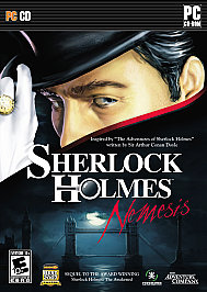 SHERLOCK HOLMES : NEMESIS (PC) DISC + CVR ART + MANUAL - NO CASE - LN