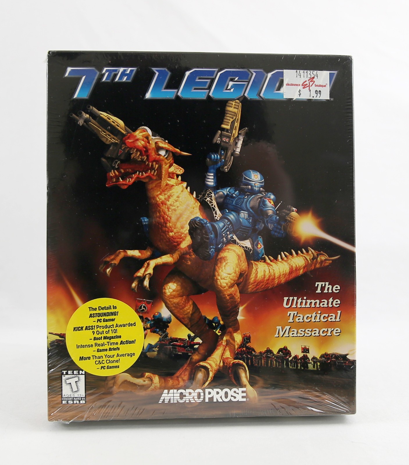 SEALED 1997 7th Legion Microprose Big Box PC