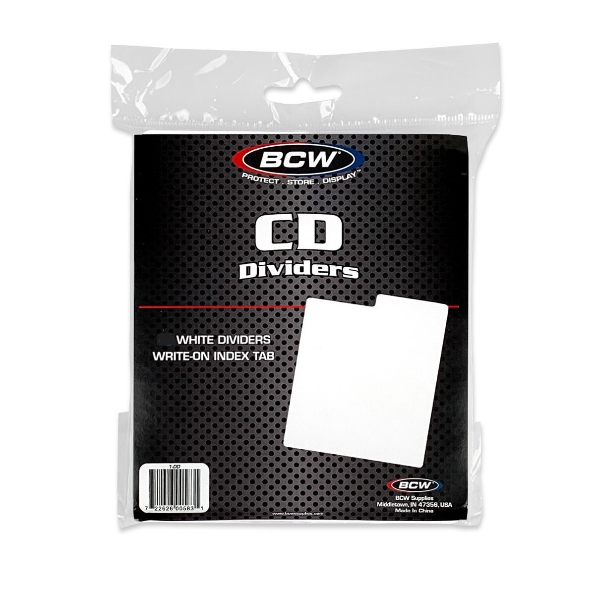 New (25 ct) BCW CD Disc Dividers for Storage Boxes