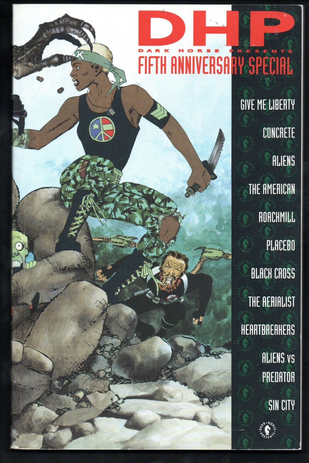 Dark Horse Presents Fifth Anniversary Special Dark Horse Presents 1st Marv 1991
