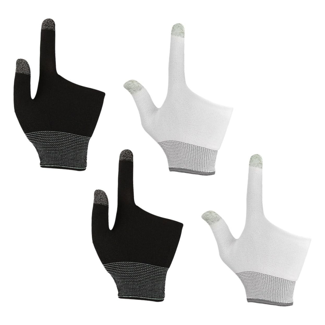 2 Pairs Game Gloves Thumb Sleeves Mobile Gaming Gaming Gloves Comfort Gaming ...