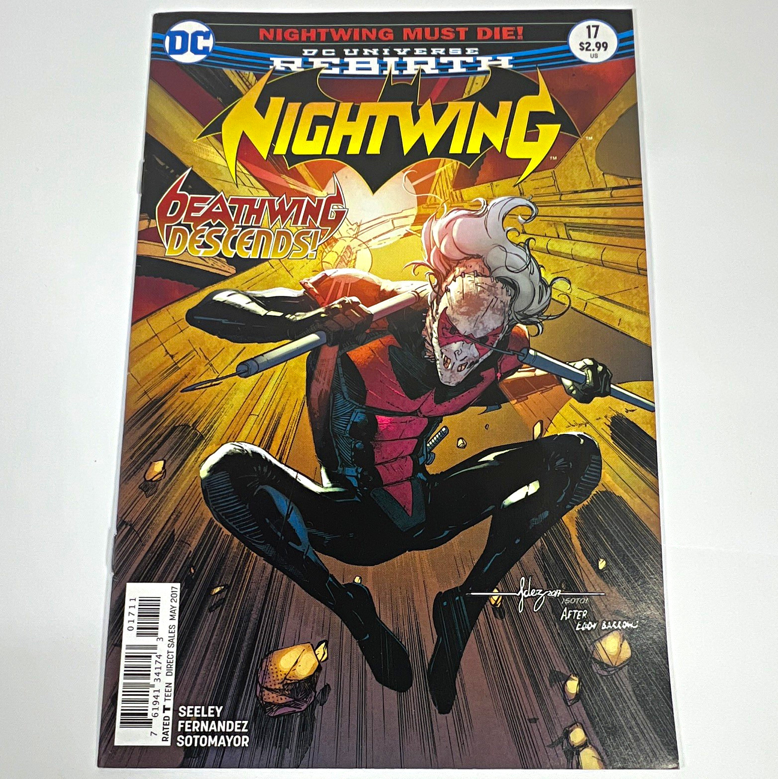 DC Comics Nightwing #17 Rebirth Variant (2017) 