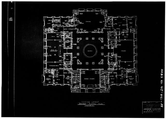 Hudson County Courthouse,583 Newark Avenue,Jersey City,New Jersey,NJ,HABS,36