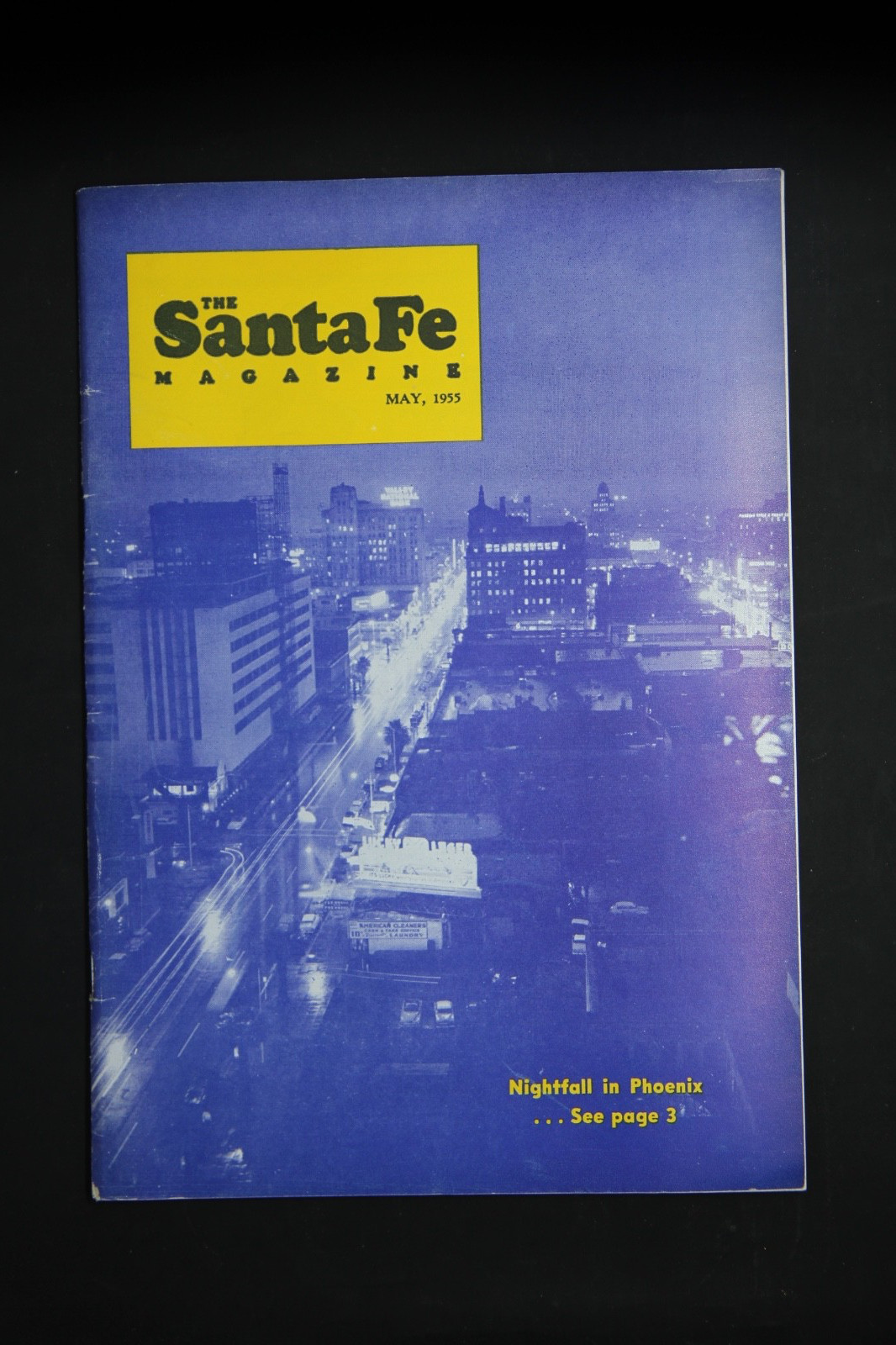 May 1955 Santa Fe Magazine, AT&SF Railroad Employee Magazine