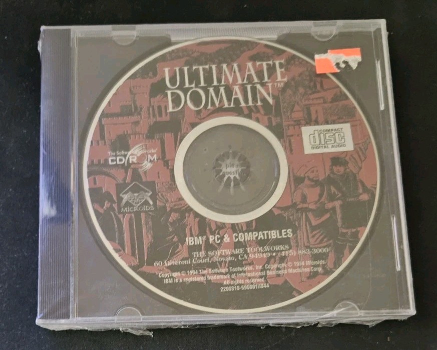 Ultimate Domain CD-ROM IBMPC & Compatibles - Sealed Jewel Case