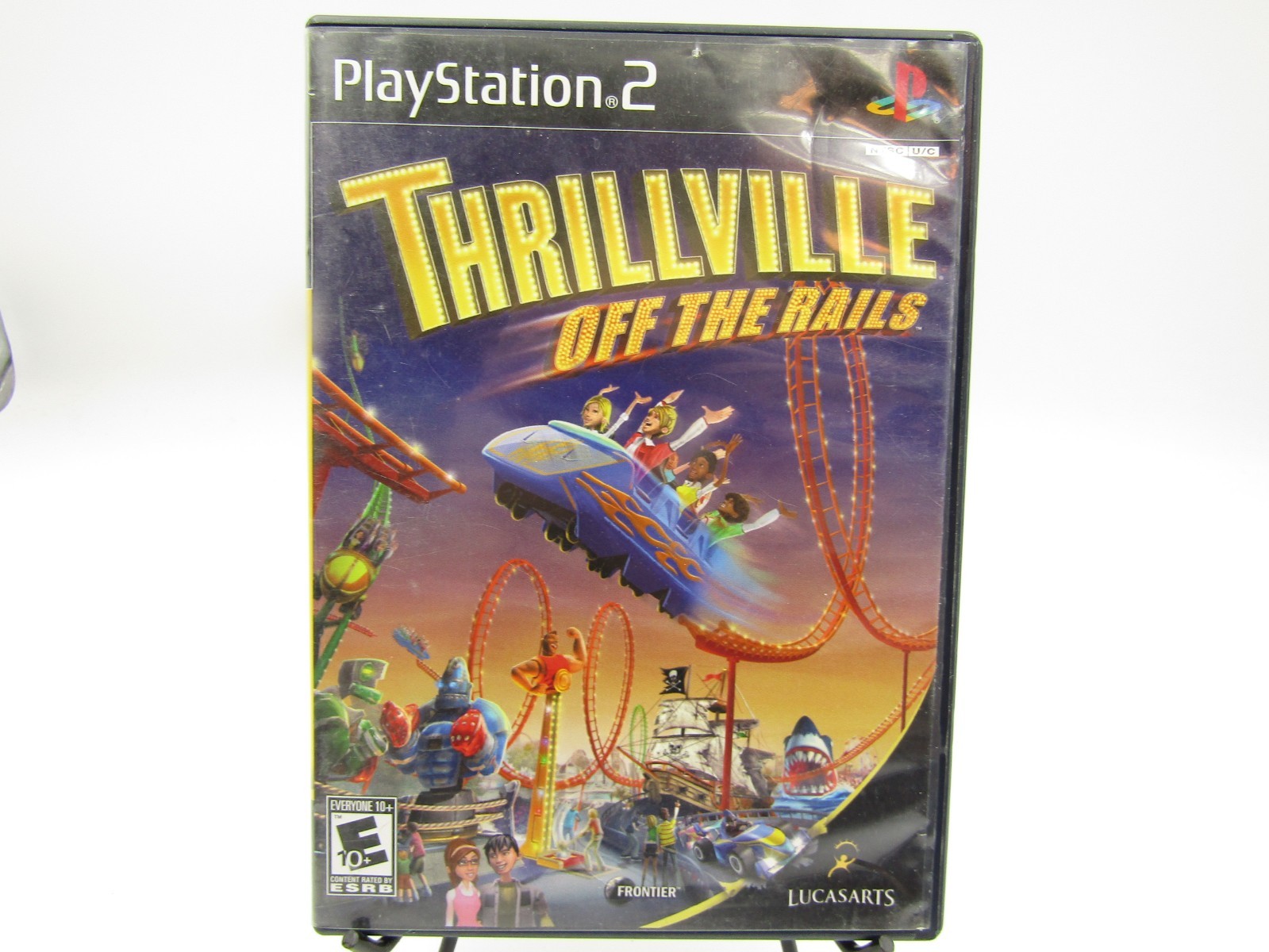 Thrillville Off the Rails PS2 PlayStation 2 Complete CIB