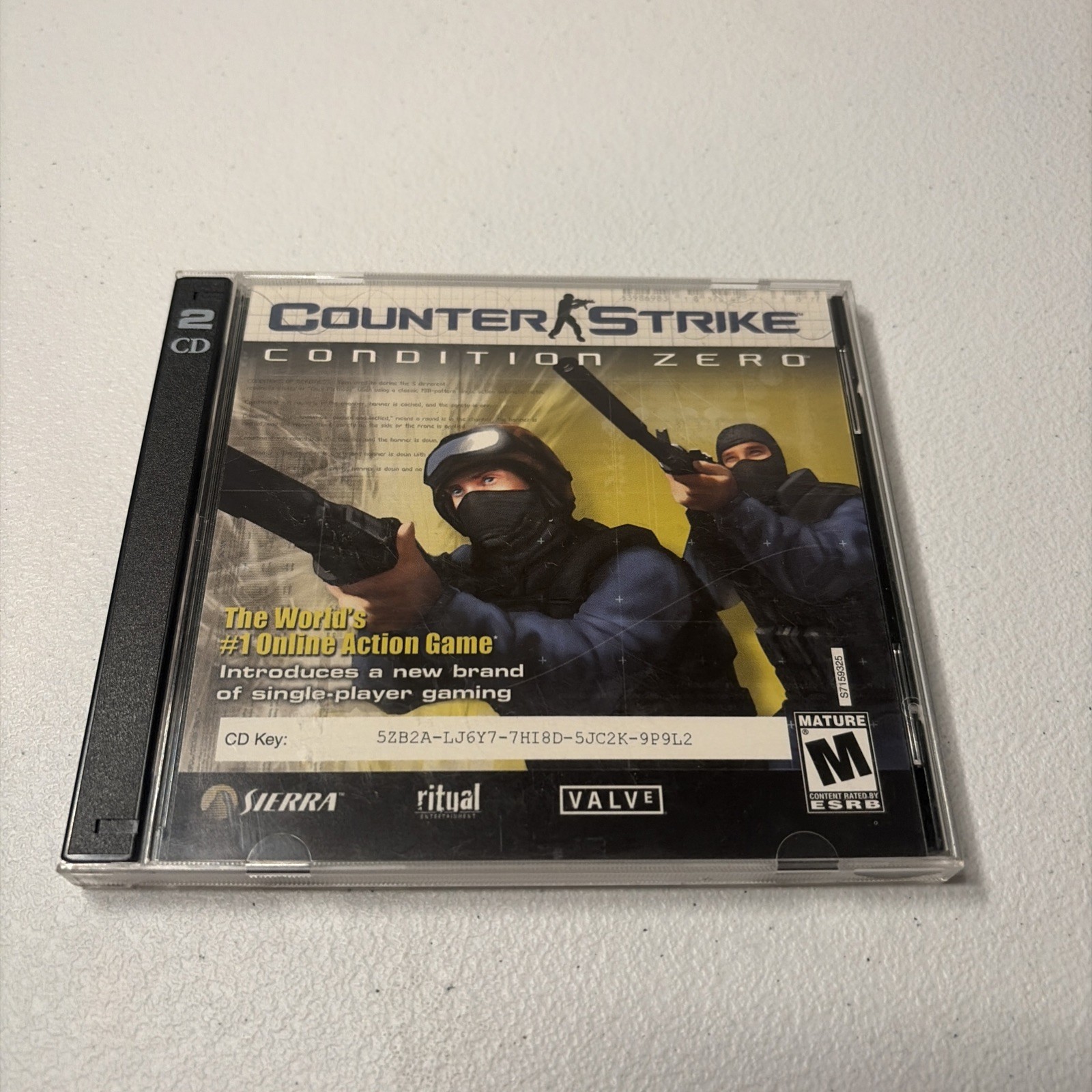 Counter-Strike: Condition Zero (PC, 2004) ONLY DISC 2