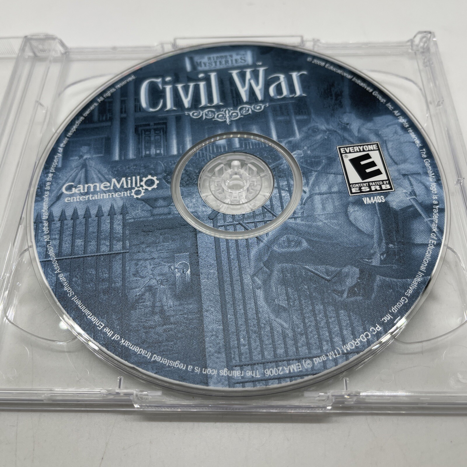 Civil War: Secrets of the North & South (Hidden Mysteries) PC Game Disk Only