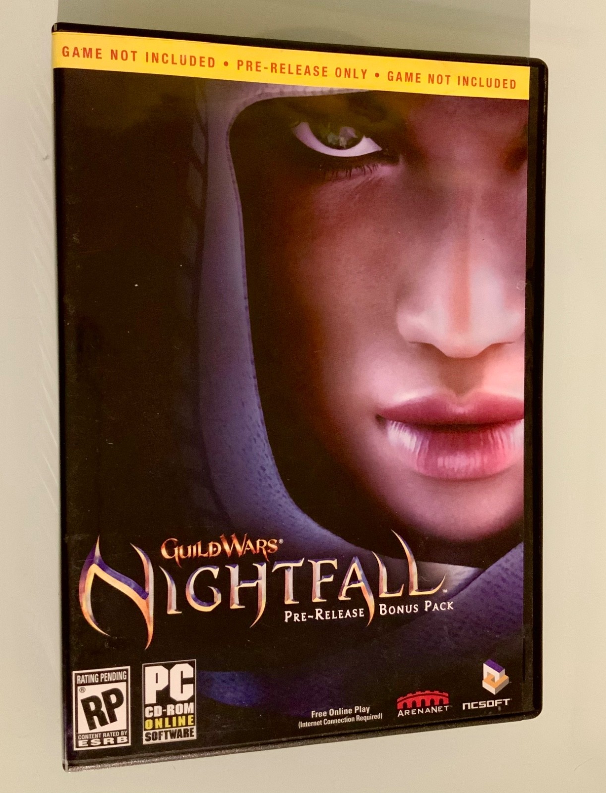Guild Wars Nightfall Pre-Release Bonus PC | SpellBook +Keyboard shortcuts inc.