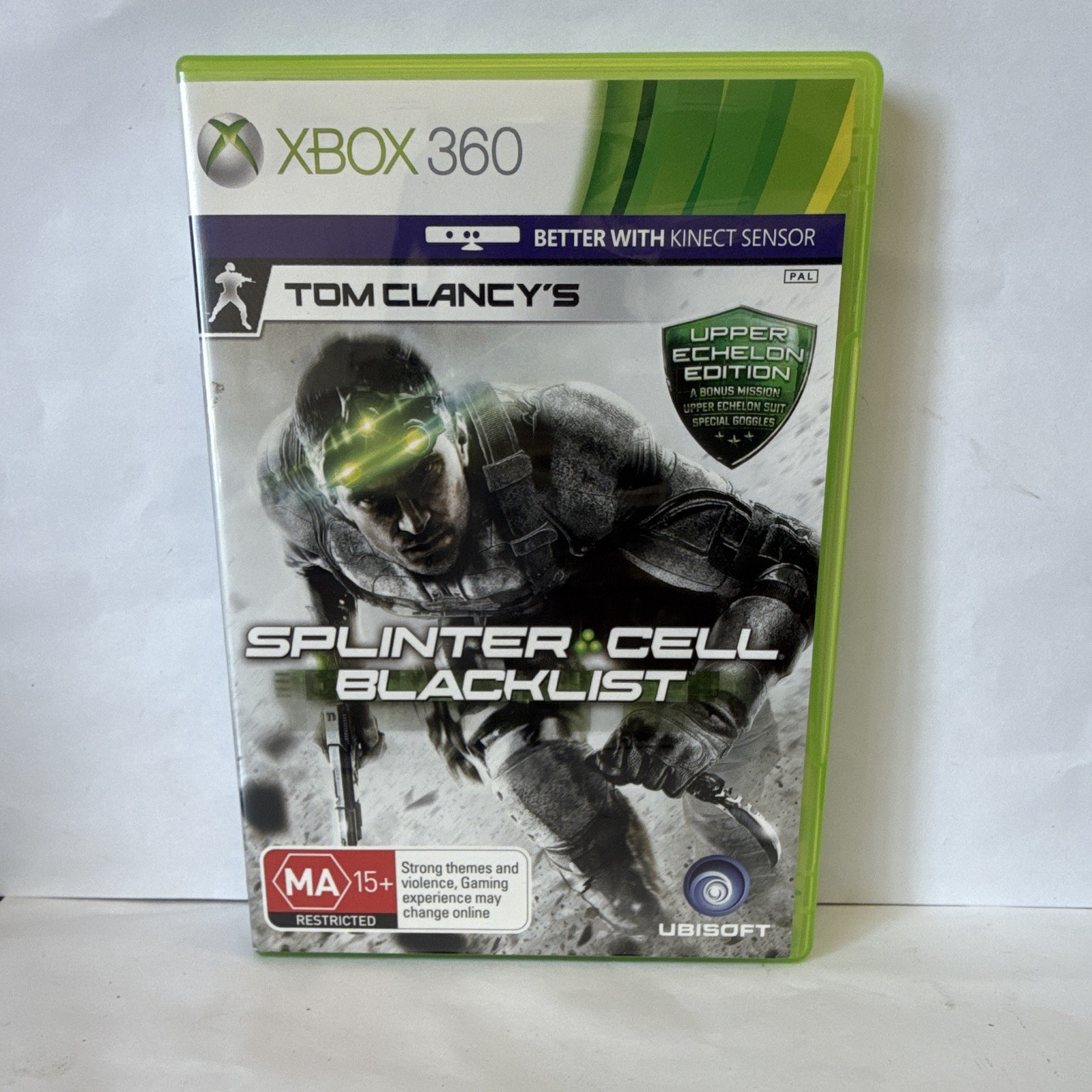 Ubisoft Splinter Cell Blacklist Upper Echelon Edition Xbox 360 PAL MA15+ 2013