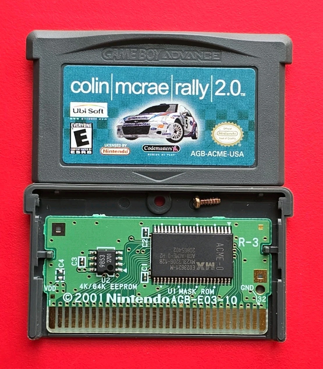 Colin McRae Rally 2.0 Nintendo Game Boy Advance Authentic Tested Saves USA Race