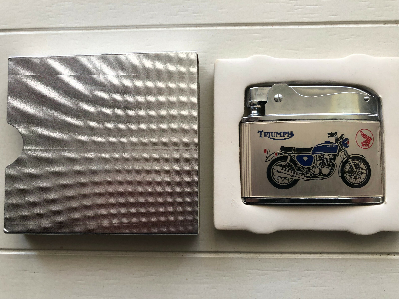 Triumph Honda Ski-Doo Vintage Barlow B58 Fluid Lighter (NEW) 