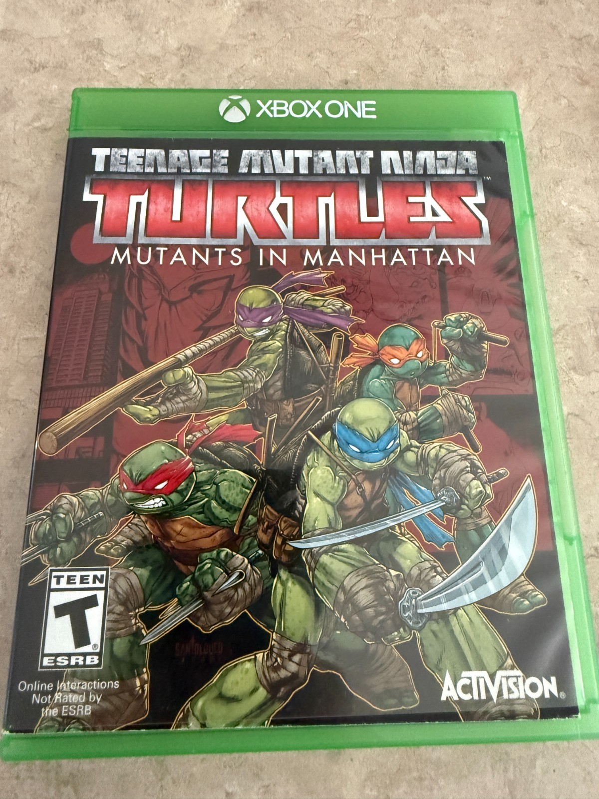 Teenage Mutant Ninja Turtles: Mutants in Manhattan (Microsoft Xbox One, 2016)