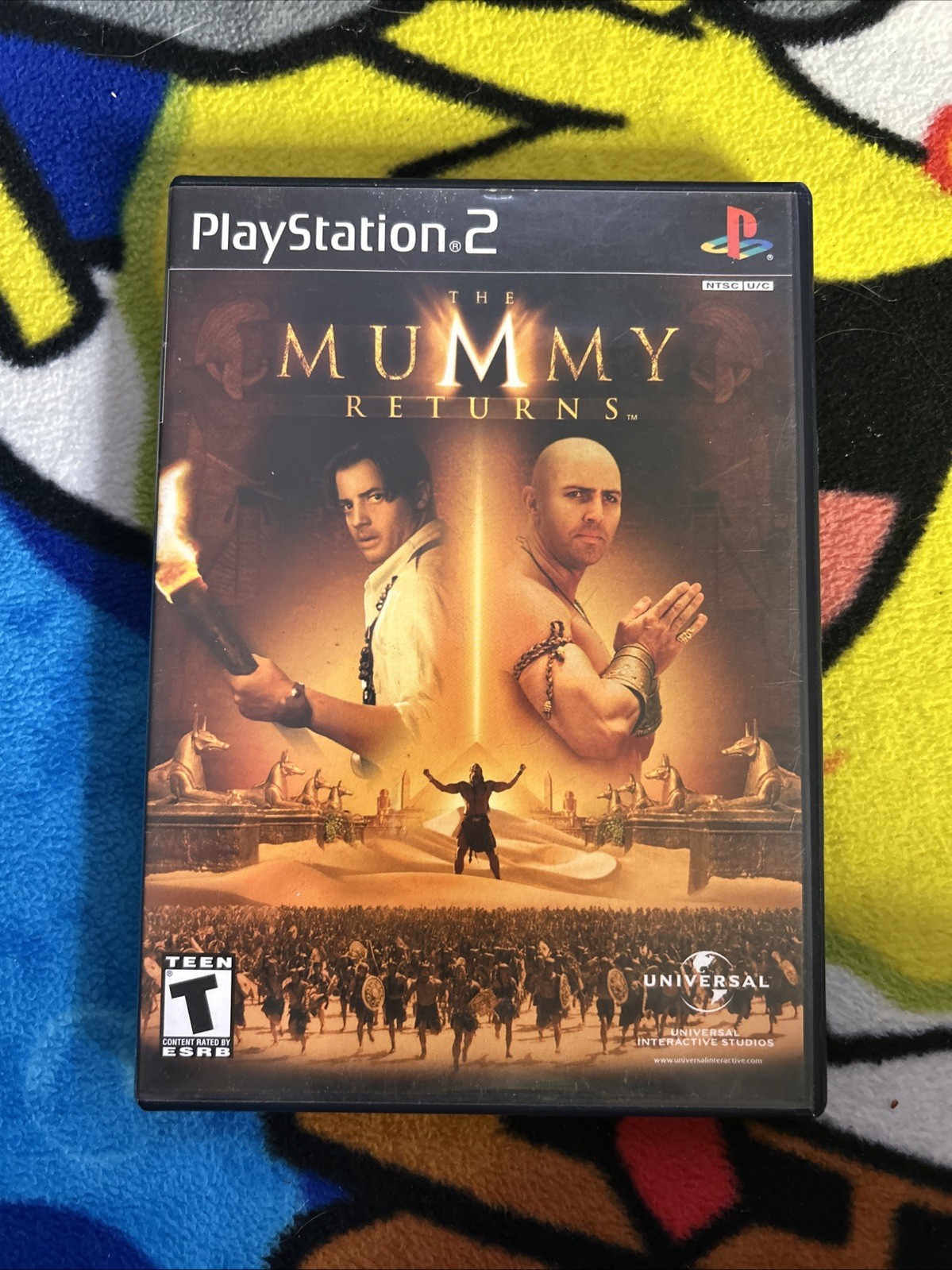 The Mummy Returns Sony PlayStation 2, 2001, Complete, Tested, Working