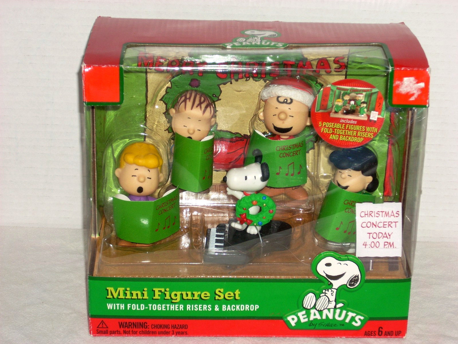 Peanuts Christmas concert 5 Piece Mini 3\