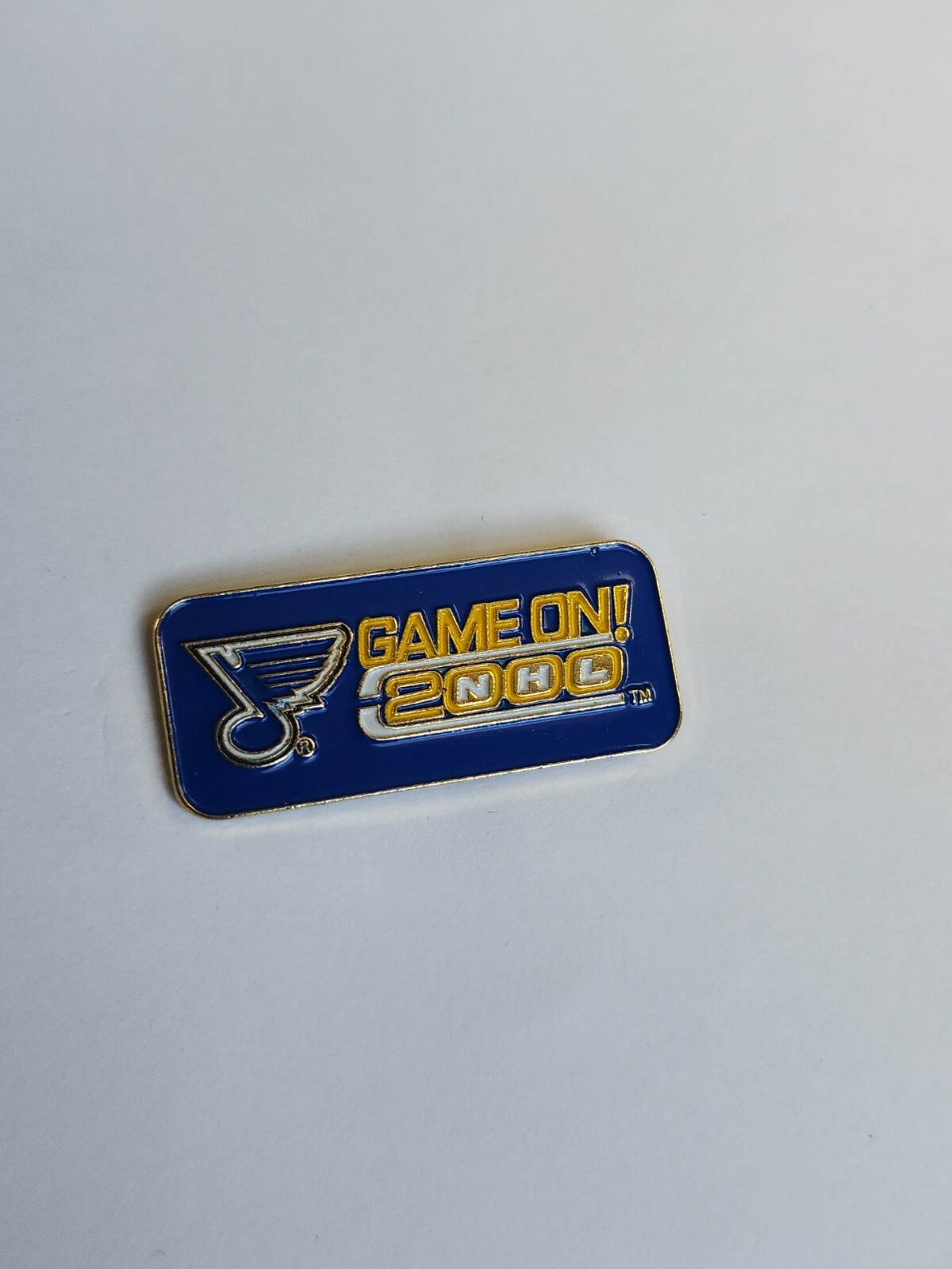 NHL 2000 Game On Lapel Pin National Hockey League 