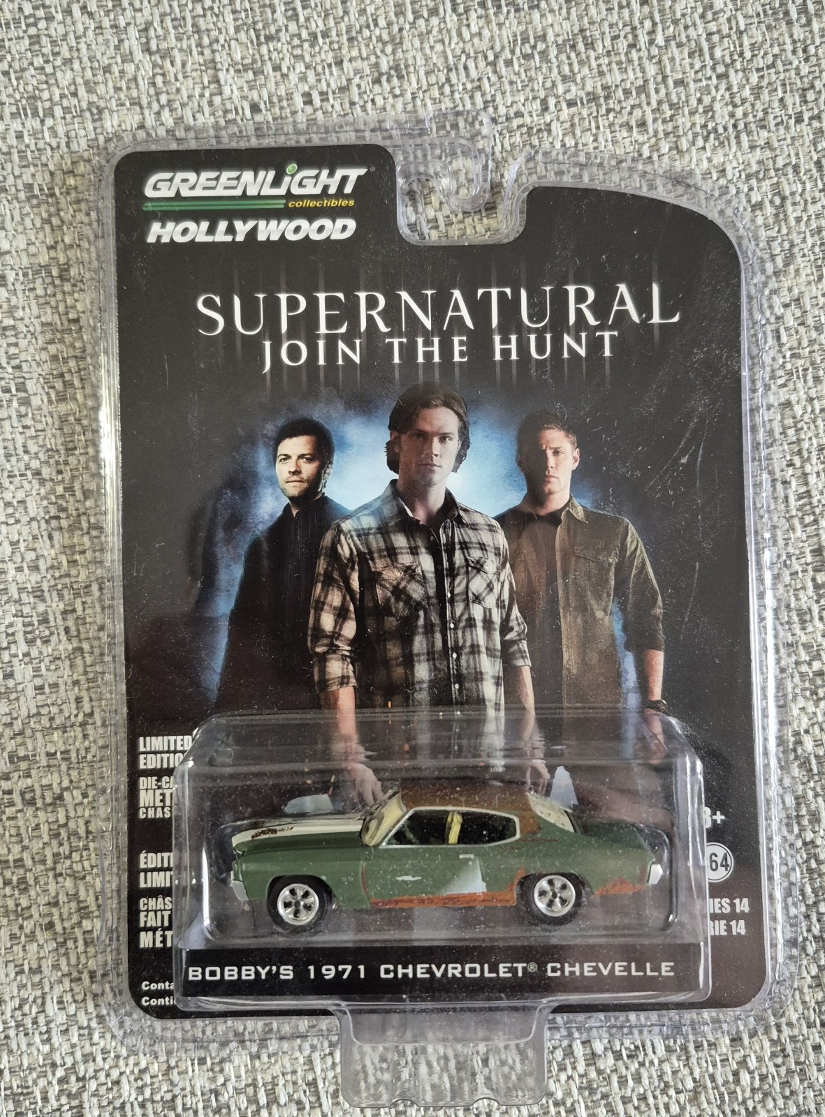 Greenlight Hollywood 1:64 Supernatural Bobby's 1971 Chevrolet Chevelle car