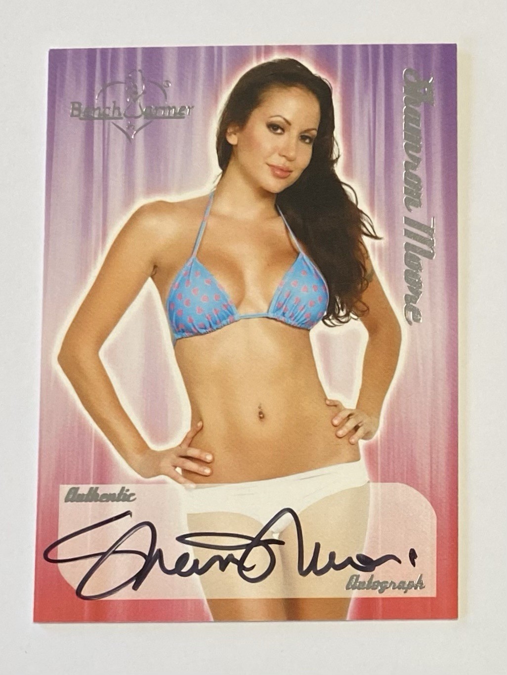 2006 Bench Warmer Silver Foil Auto #14 Shannon Moore