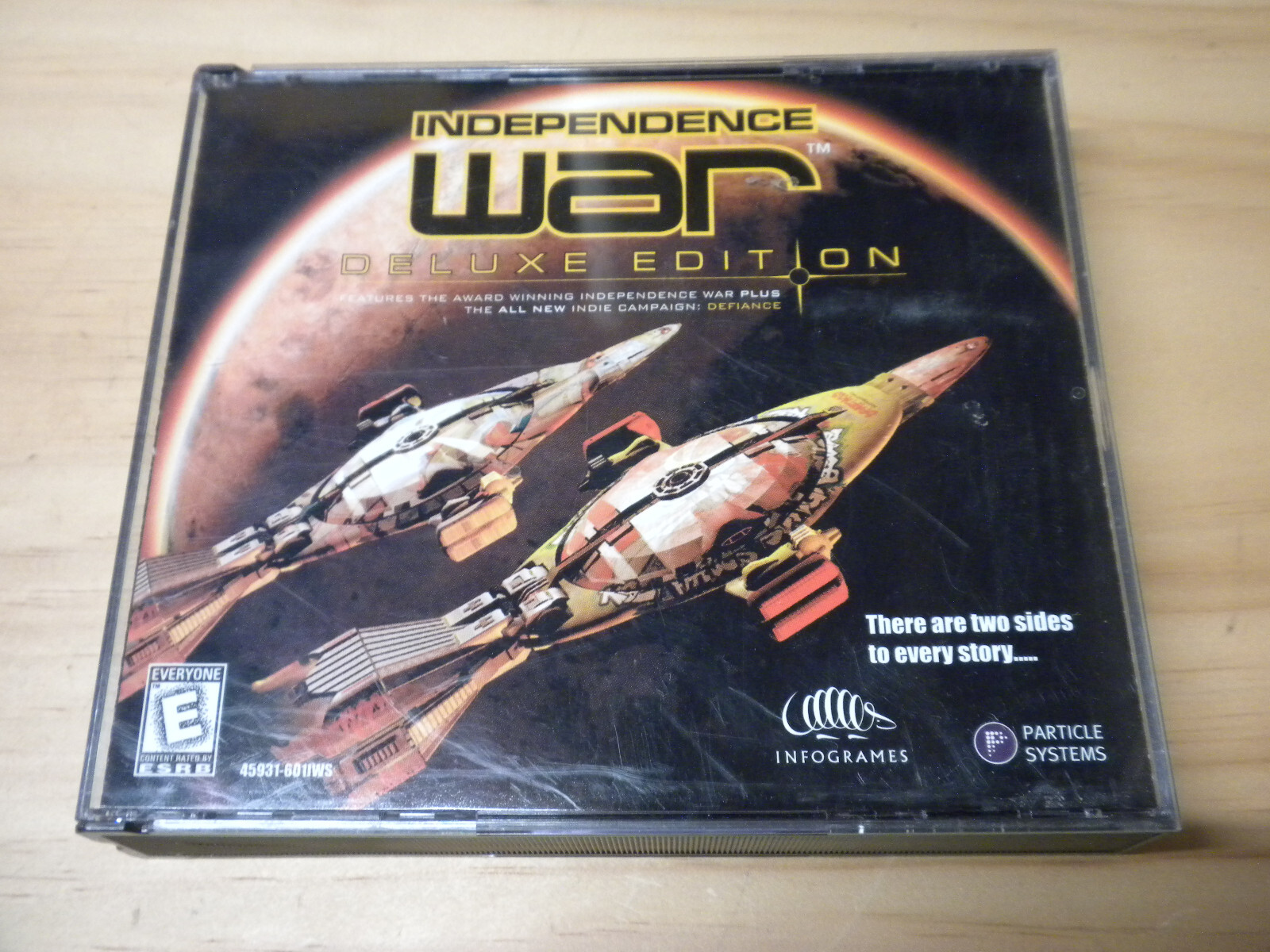 Vintage 1999 Independence War Deluxe Edition Infogrames PC CD ROM Computer Game