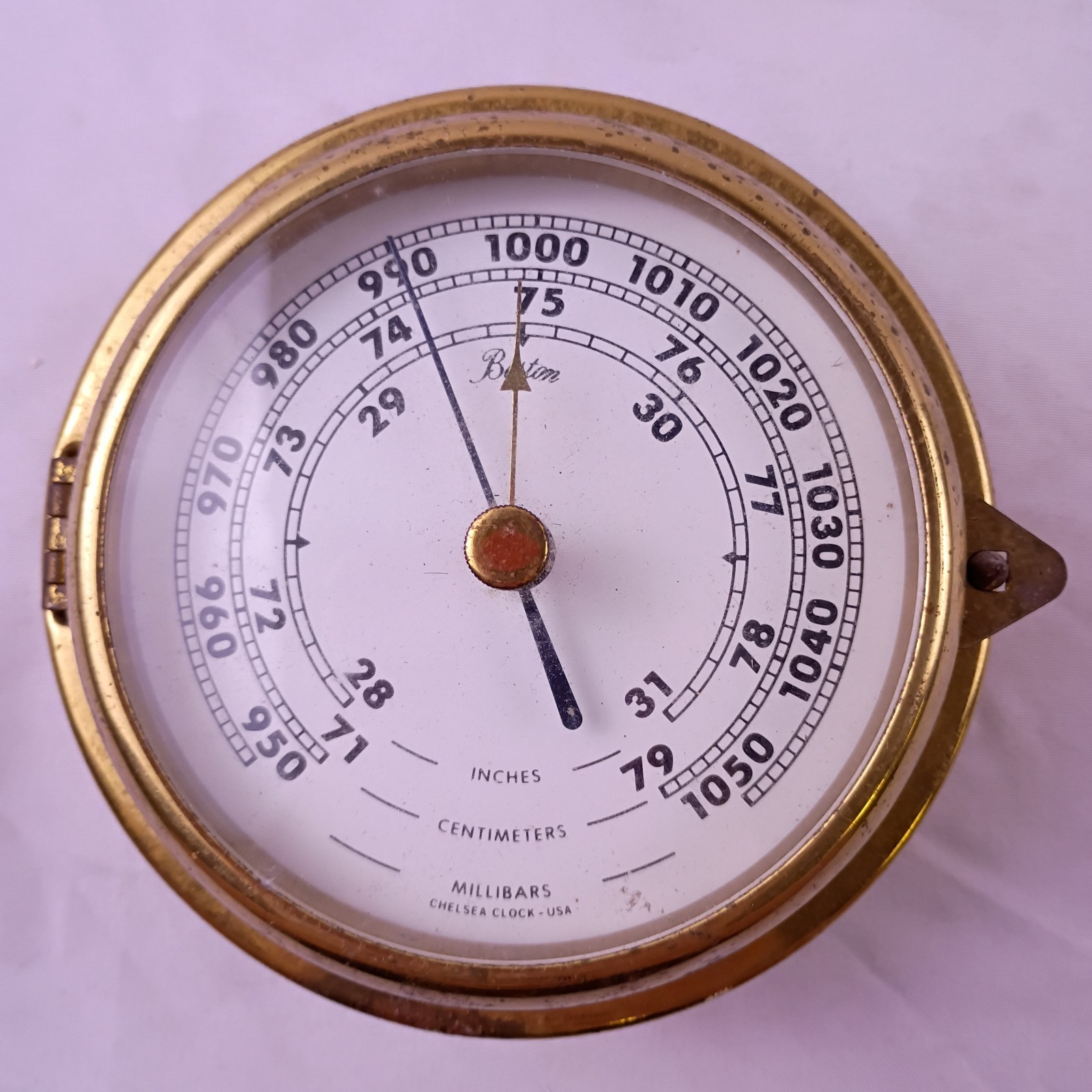 Vintage Chelsea Clock Barometer Made in West Germany 5