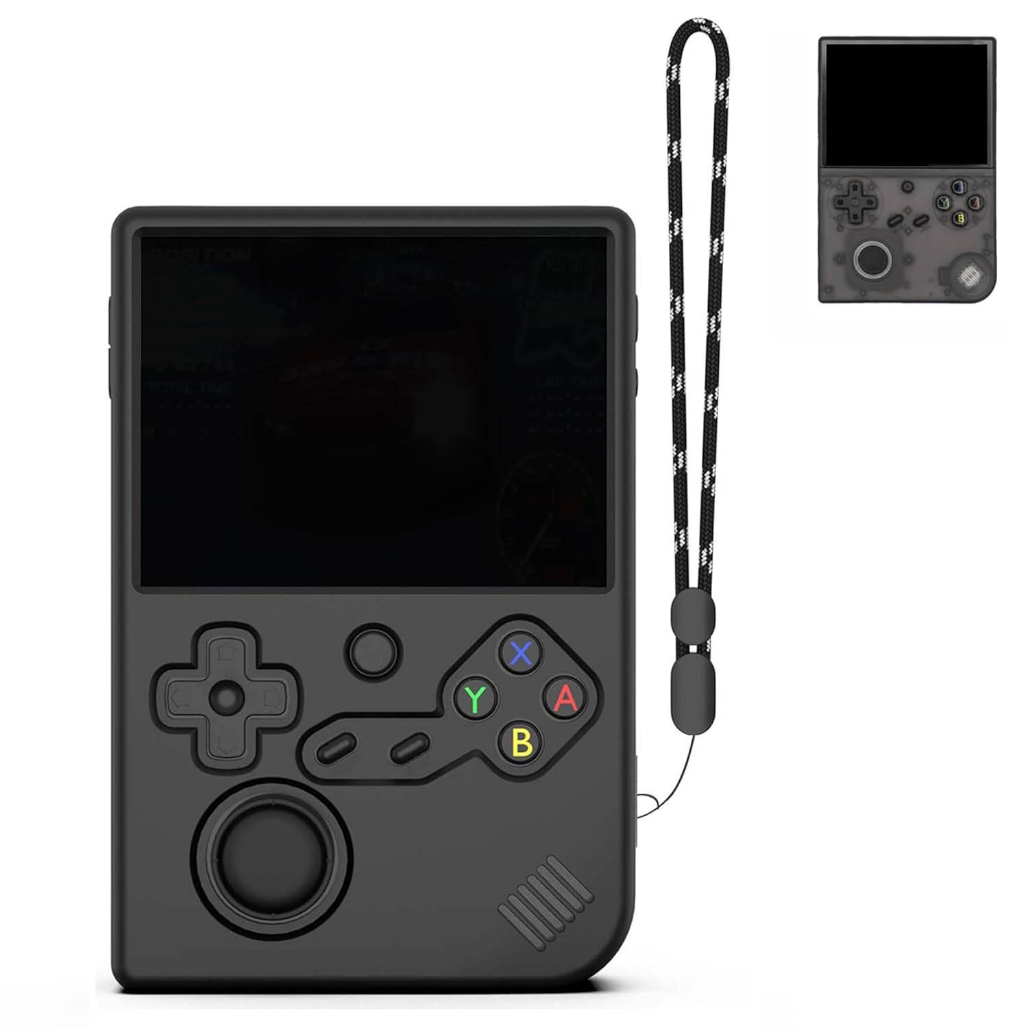 for RG40XXV Silicone Protective Case, Soft Case Anbernic RG 40XXV Black 