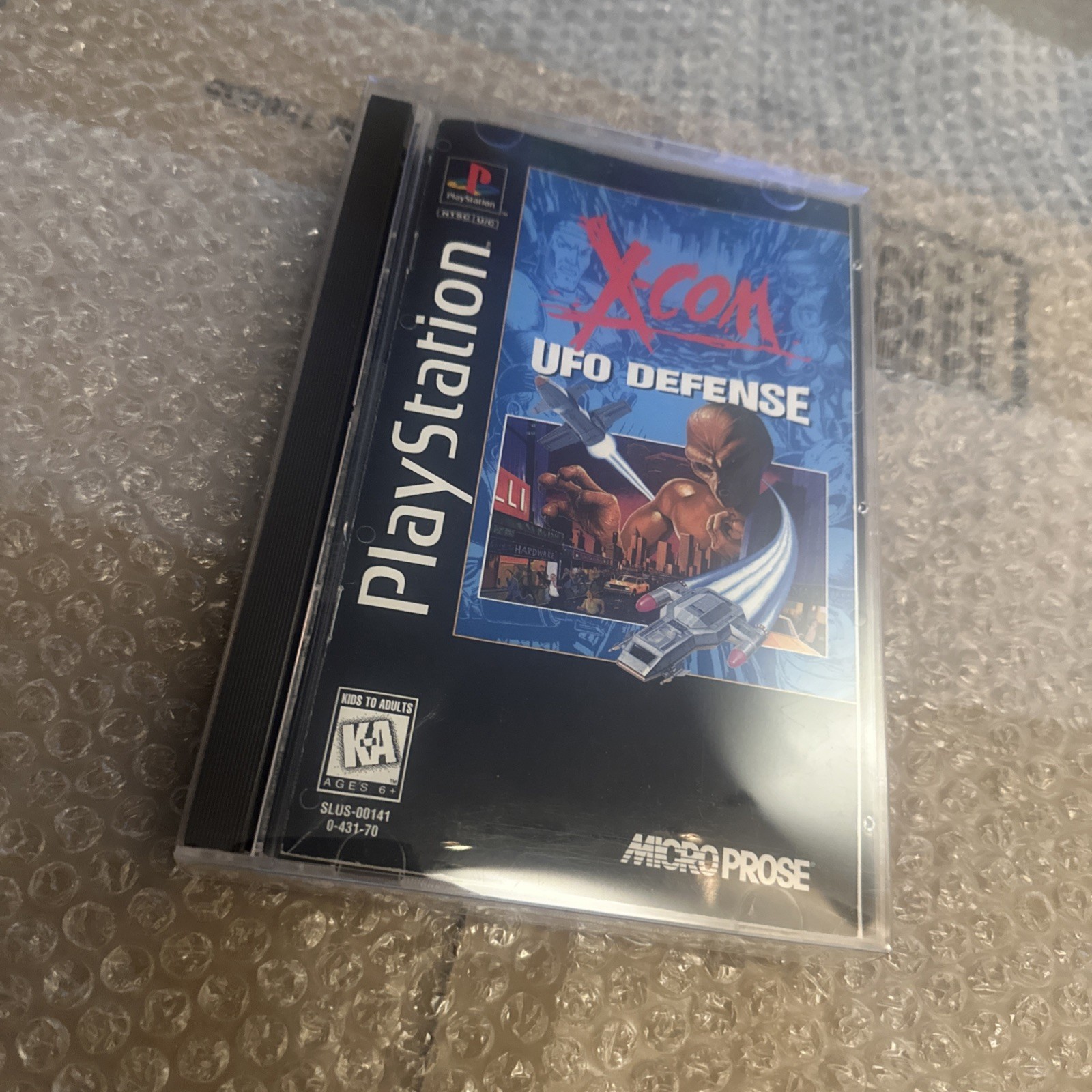 X-COM: UFO Defense PlayStation 1-CIB-w/ Registration Card-VG Cond-Quick Shipping