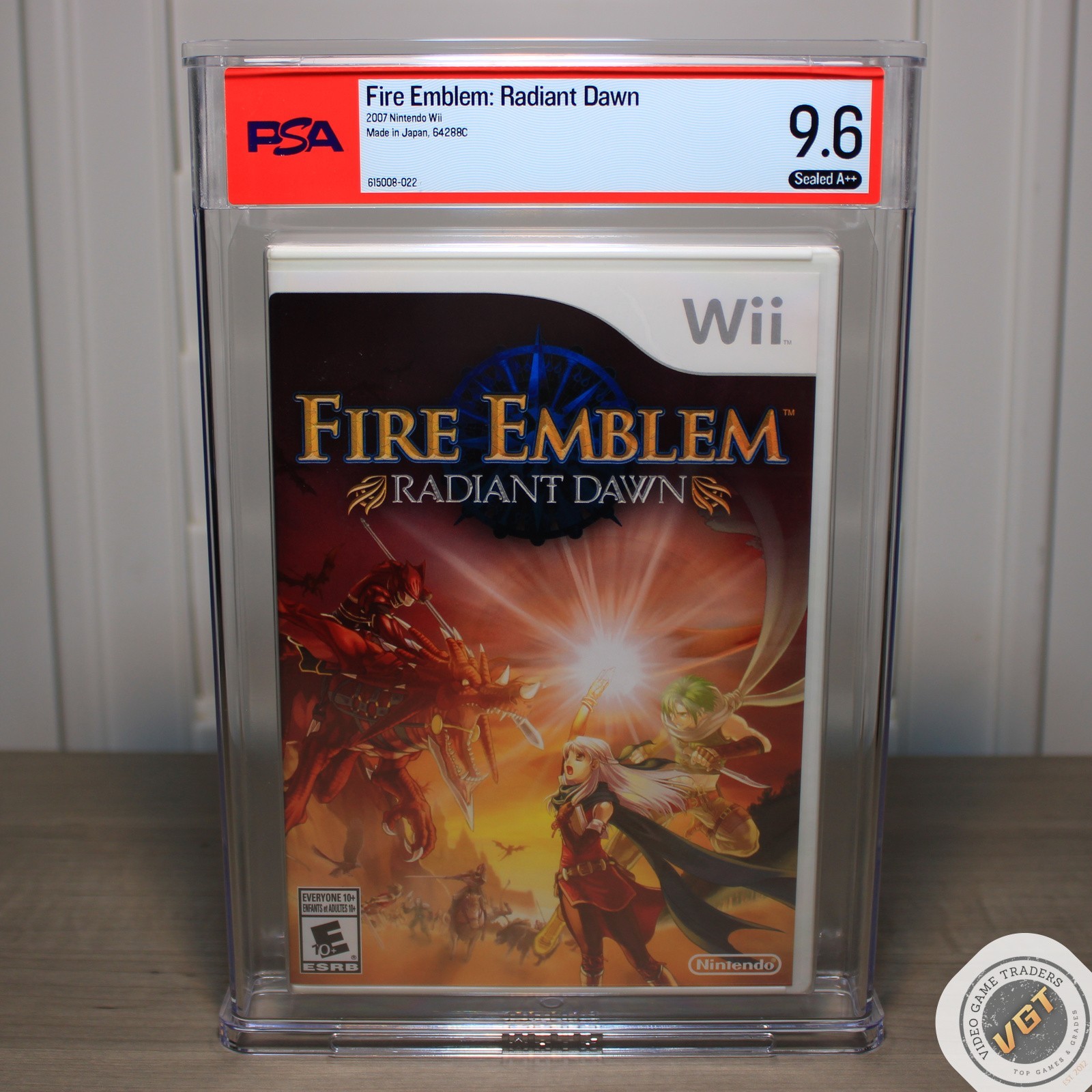 PSA 9.6 A++ / Fire Emblem: Radiant Dawn [00002] / Nintendo Wii 2007 NEW