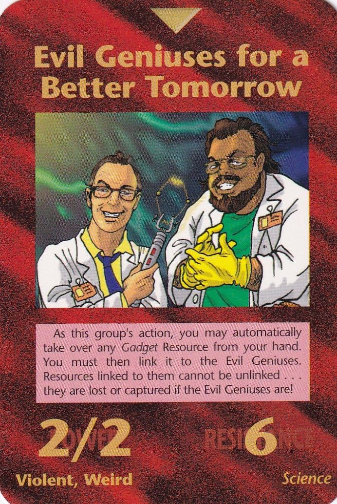 Evil Geniuses for a Better Tomorrow - Illuminati Limited - Illuminati