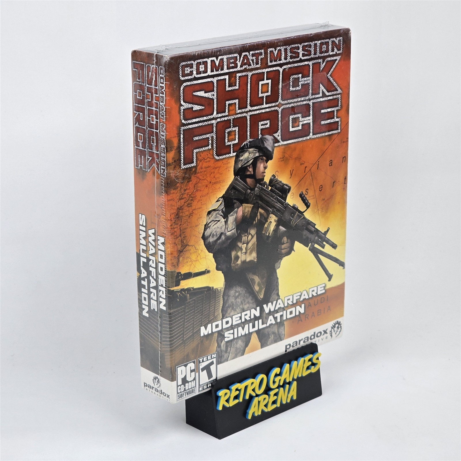 Combat Mission: Shock Force -Modern Warfare (PC CD-ROM) BRAND NEW FACTORY SEALED