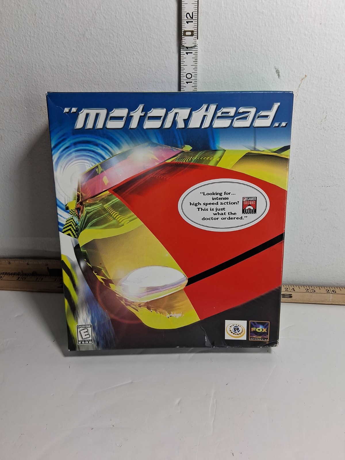 Motorhead PC Windows Big Box Brand New Sealed 1998 Vintage NOS RACING Game TD43D