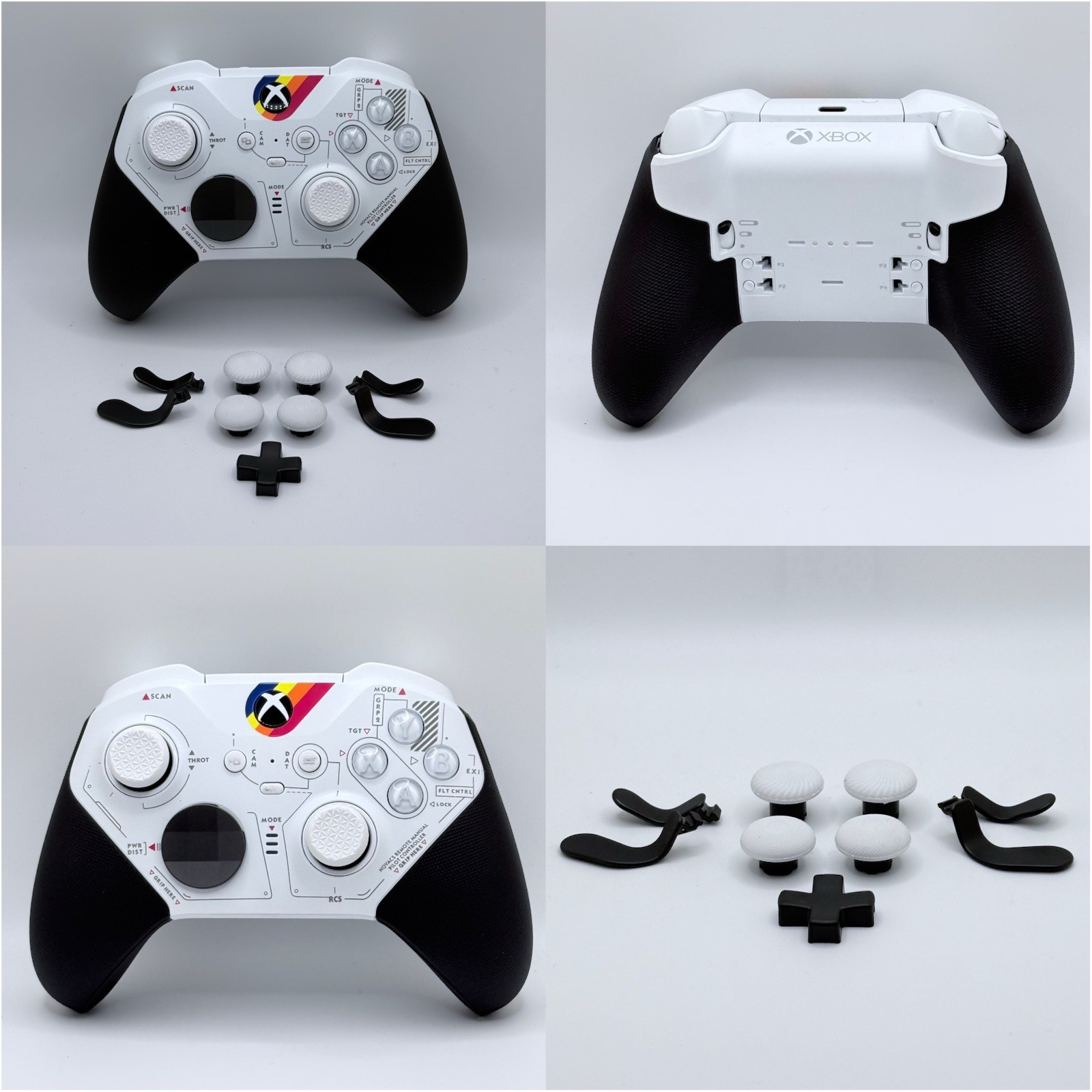 Xbox Elite Series 2 Controller Custom Starfield GuliKit TMR Anti-Drift White