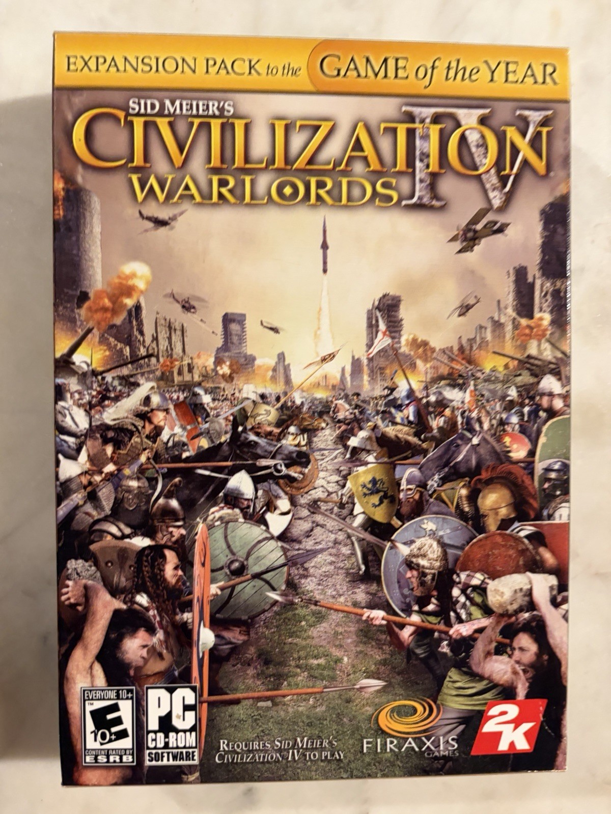 Civilization IV Warlords (PC, 2006) SEALED