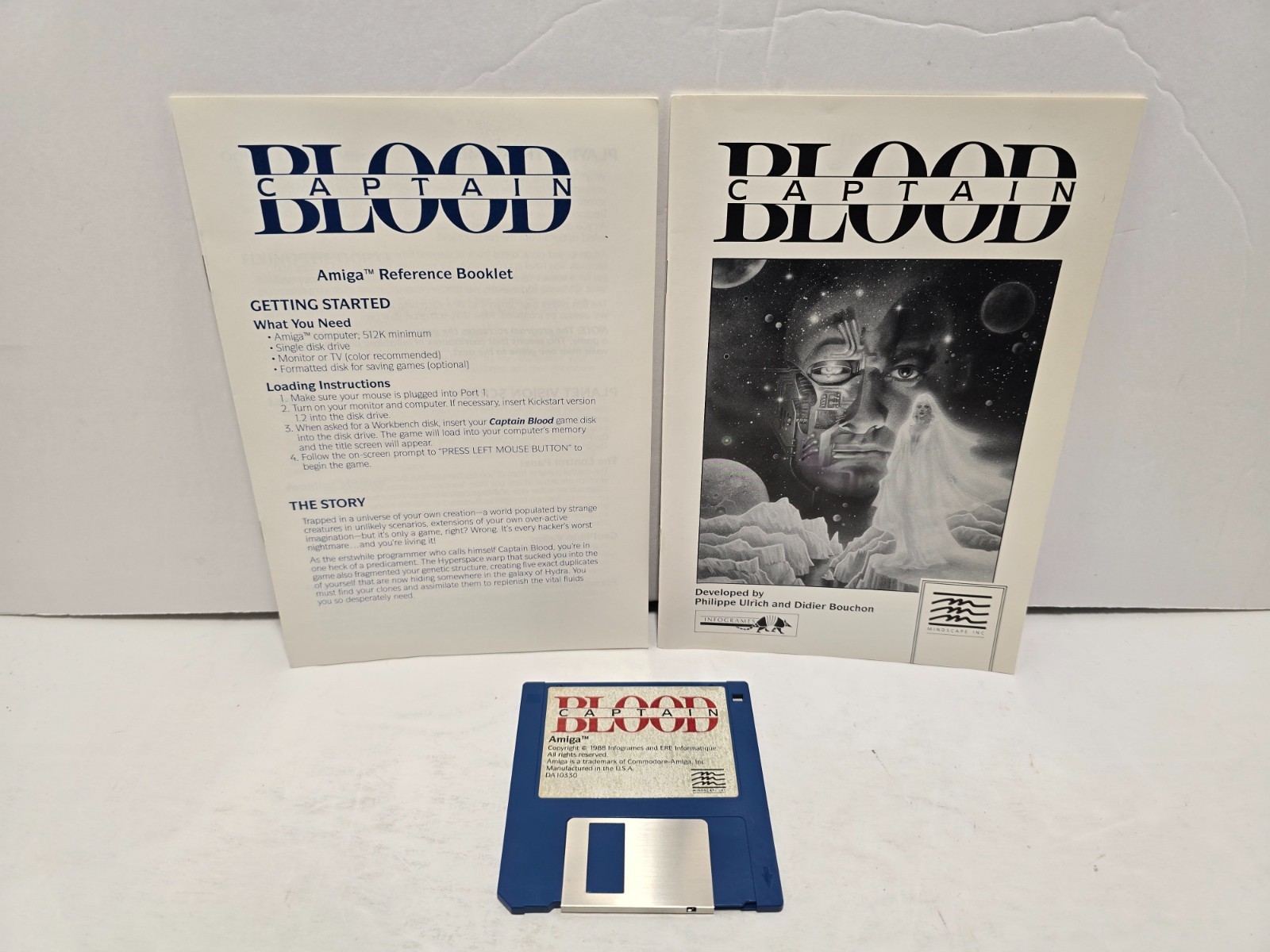 Captain Blood w/ Manual & Inserts 3.5