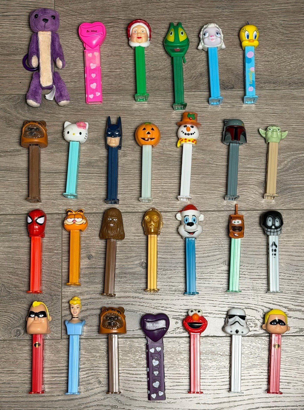 Huge Lot Of 27 - Vintage PEZ Dispensers Variety