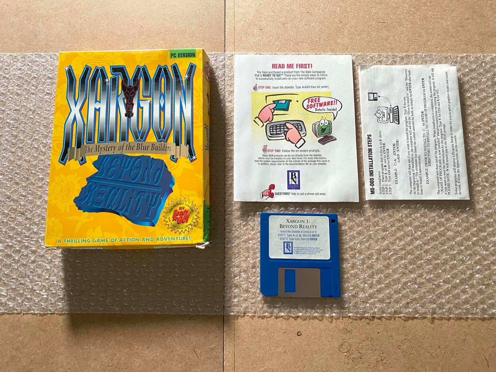 Xargon 1: Beyond Reality (Shareware) (PC 3.5