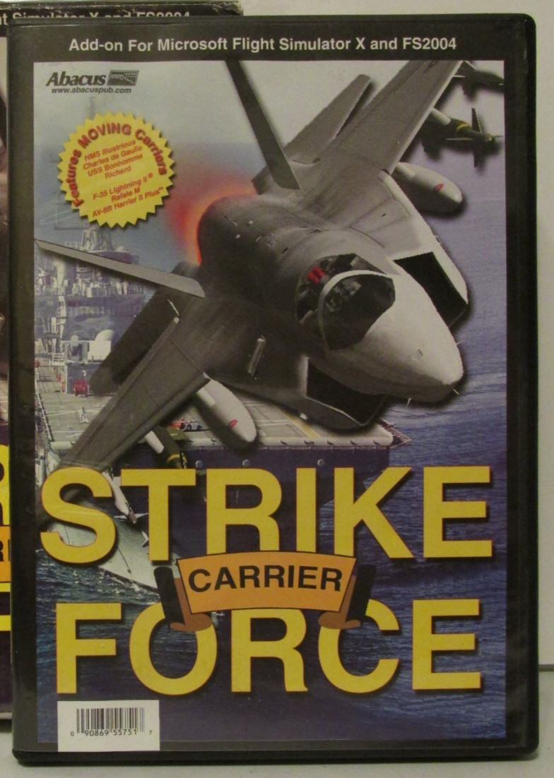 Abacus-Strike Carrier Force (Microsoft Flight Simulator X Add On) w/Full Manual
