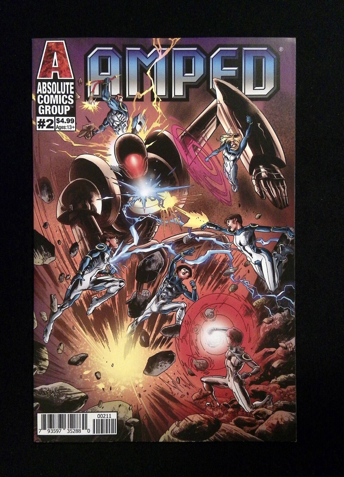 AMPED  #2  RED GIANT COMICS 2020 NM