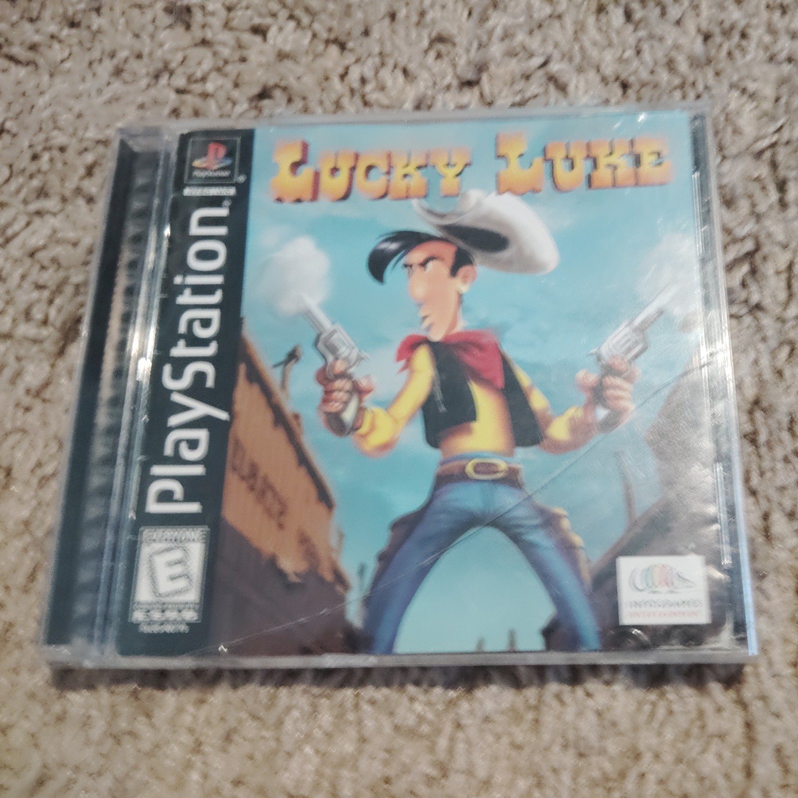 Lucky Luke (Sony Playstation 1 PS1, 1998) Complete Game CIB w Manual