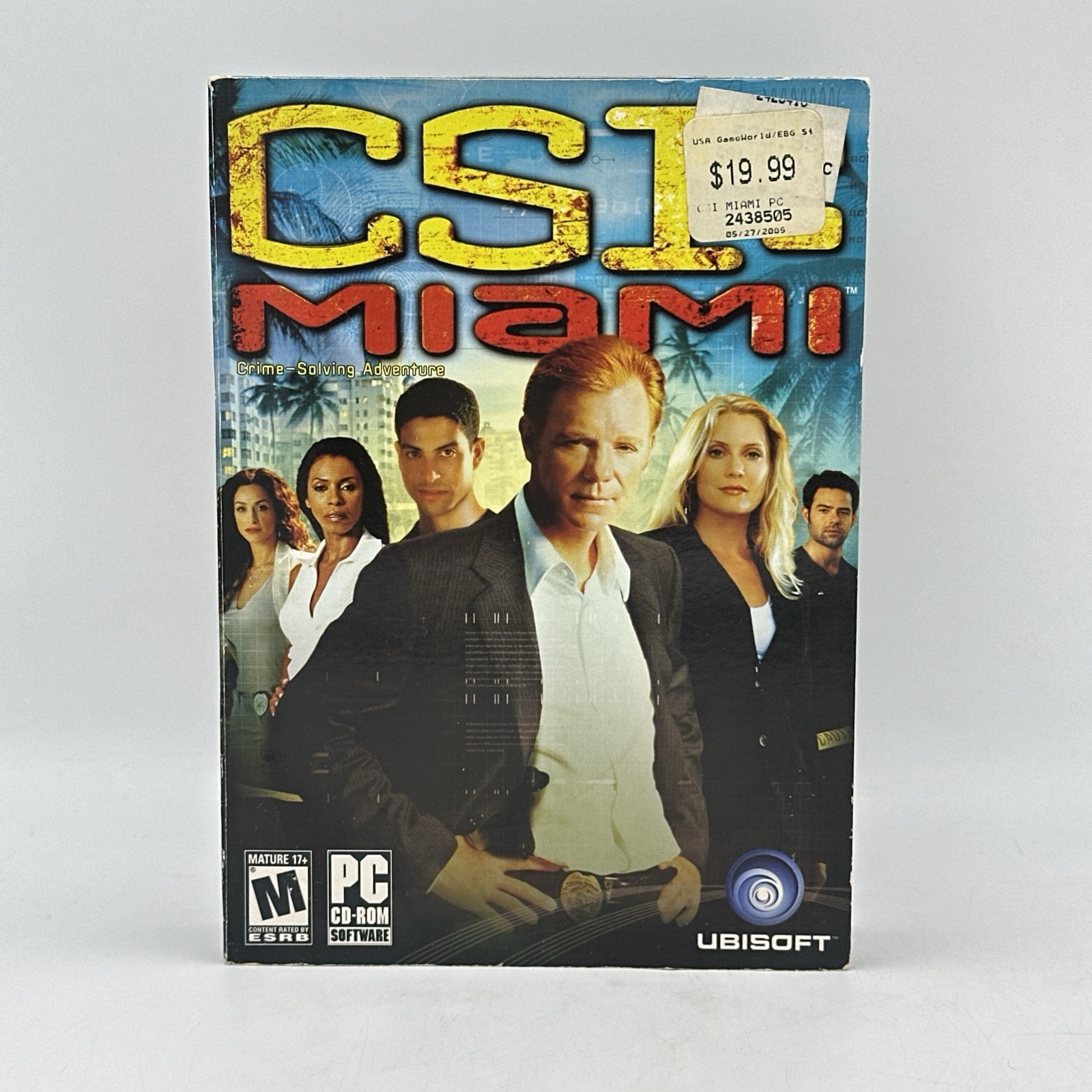 CSI: Miami - Crime-Solving Adventure (PC CD-ROM, 3-Disc Set)