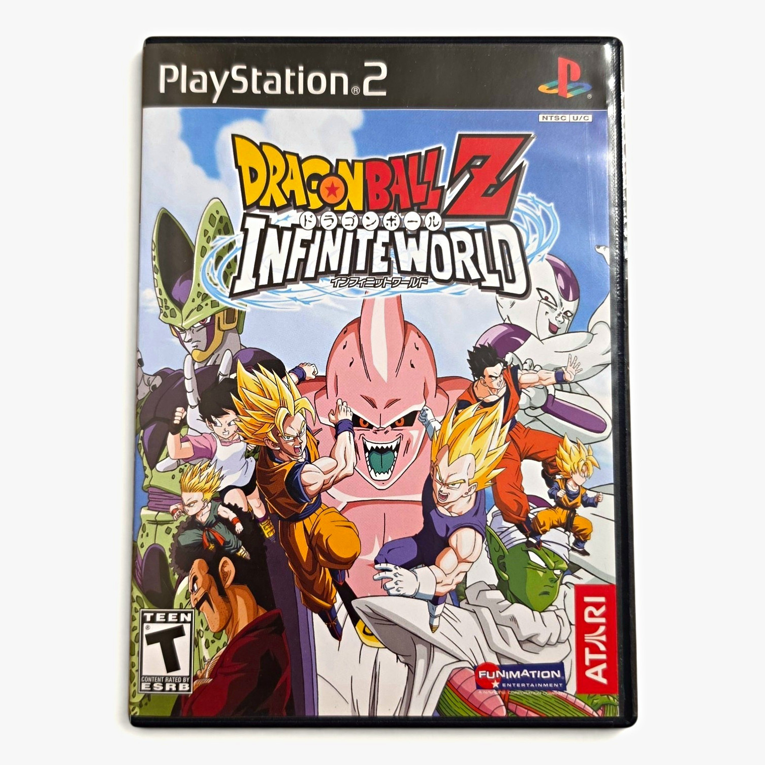 Atari Dragon Ball Z Infinite World PS2 Complete in Box CIB SLUS-21842 DBZ