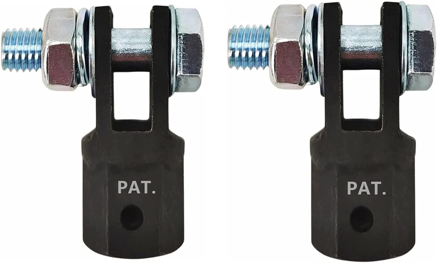Scissor Jack Adapter 1/2 Inch Drive Drill Tool HeavyDuty Chrome Vanadium 2 Pack