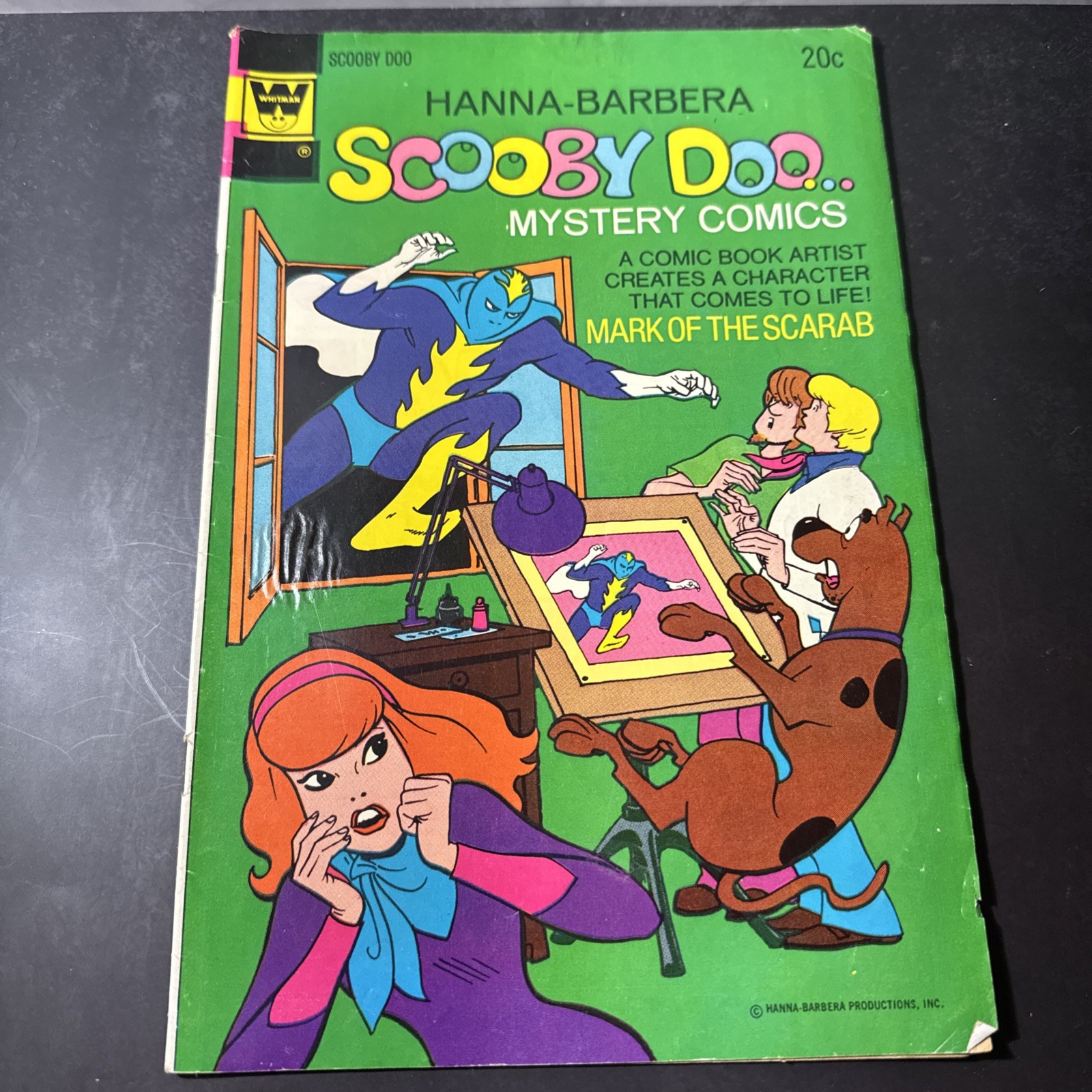 VINTAGE HANNA BARBERA SCOOBY DOO MYSTERY COMICS #  24 - WHITMAN variant 1974