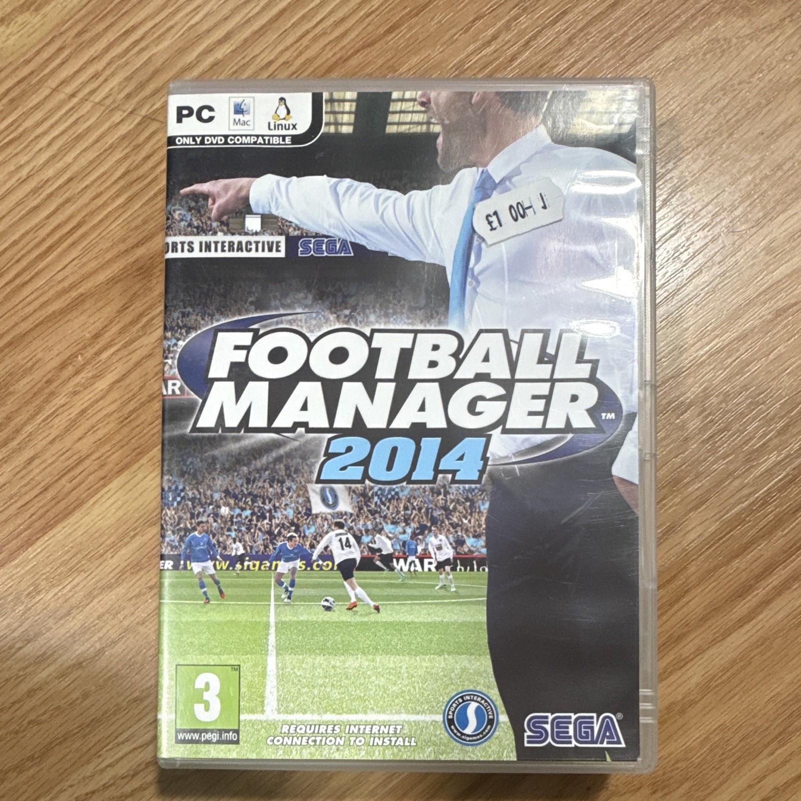 Football Manager 2014 PC/Mac/Linux DVD-ROM Simulation Soccer Manual