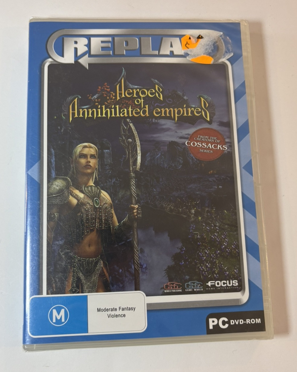 NEW SEALED Heroes of Annihilated Empires PC DVD ROM - Free Aus Post