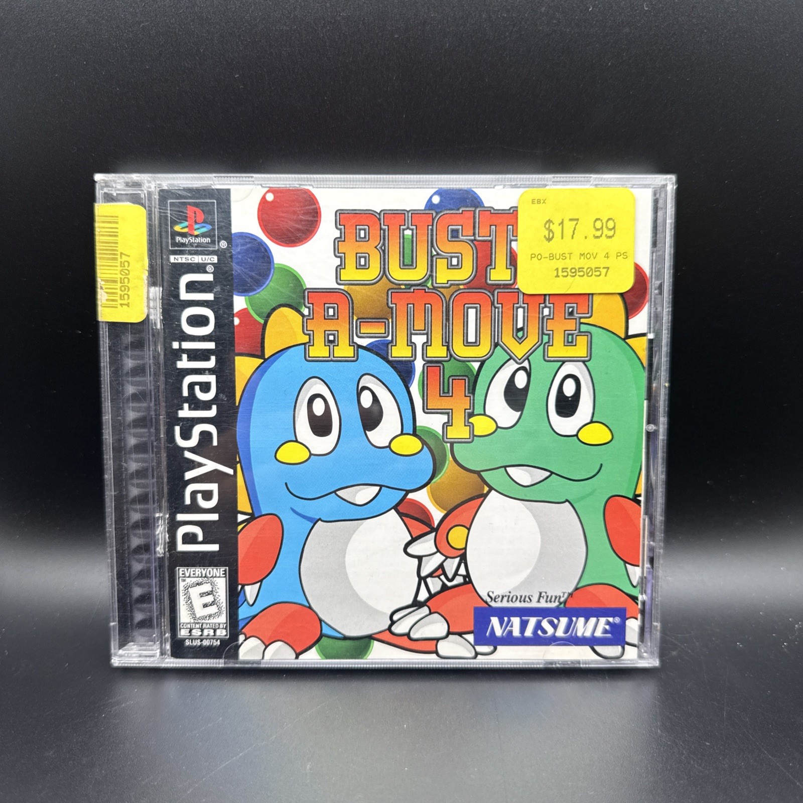 Bust-A-Move 4 PS1 (PlayStation 1) Guaranteed Authentic Tested