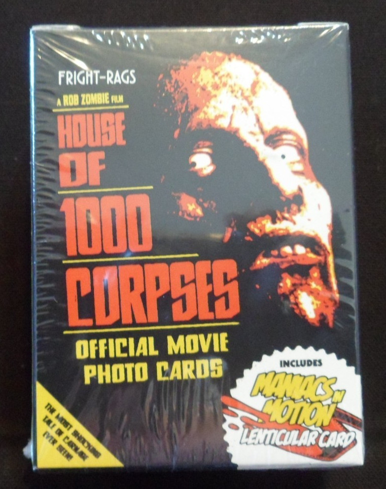 SEALED 2023 House of 1000 Corpses (Fright Rags) FACTORY SET W/Lenticular Card